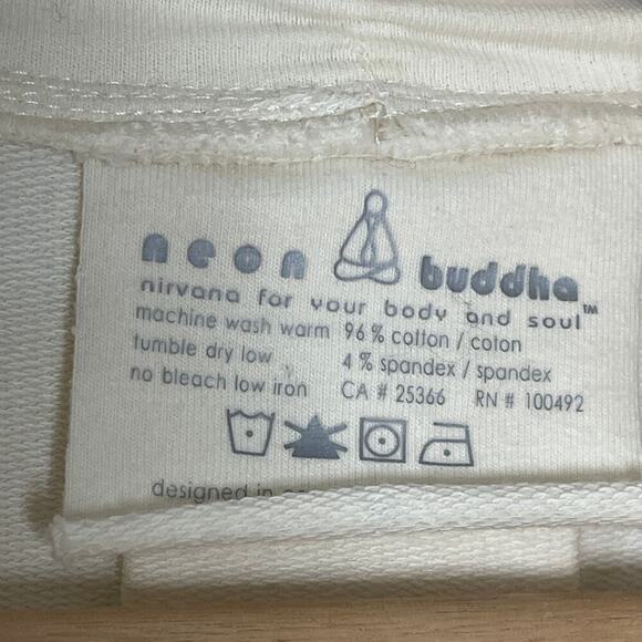 Neon Buddha Artsy Eclectic Boho Earthy Casual Button Up Jacket Size M - Picture 6 of 7